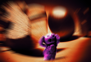 Alien attack – help I'm purple 