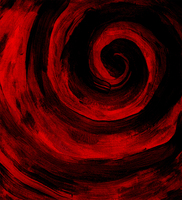 RED SPIRAL OF THE BLACK NOTHINGNESS
