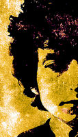 Bob Dylan- Watercolour Half face