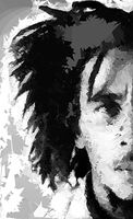 Bob Marley - Half face