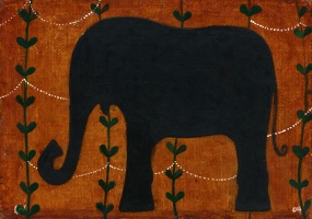 Elephant in Ochre