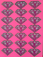 Diamonds (pink)