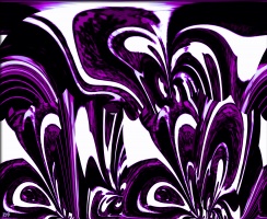 Violet Abstraction