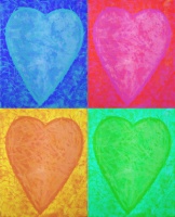 four hearts