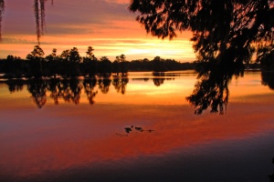 River at Sunset, Version B