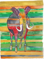Striped Elephant 2
