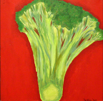 broccoli with red