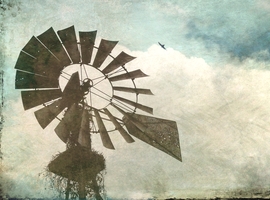 Windmill Digital Art