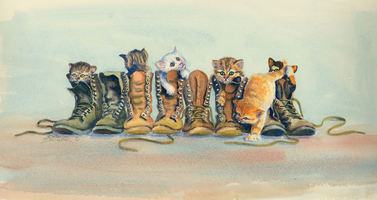 PUSS in BOOTS by SHARON SHARPE