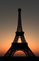 Eiffel Sunset
