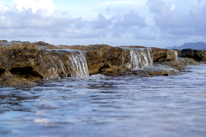 Waterfalls Over The Reef