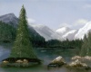 Title: Bear Lake From Path