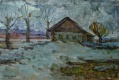 Title: Winter overcast day