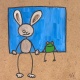 Title: Rabbit and the Frog