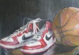 Title: Air Jordans and Basketball