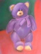 Title: Purple Teddy Bear