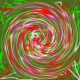 Title: GREEN RED SPIRAL