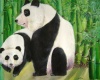 Title: mother and child (pandas)