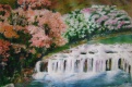 Title: wild flowers by the waterfalls