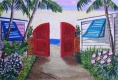 Title: ALLEY TO BEACH