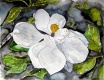 Title: Magnolia Tree Flower Painting