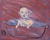 Title: Baby in a bath