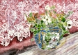 Title: still life with lace art print