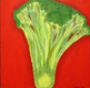 Title: broccoli with red