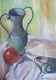 Title: Still Life with Green Urn