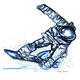 Title: snowboarder in blue