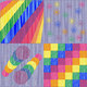 Title: 4 Patterns Mosaic