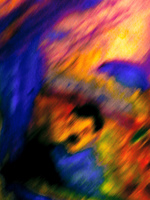 Black Cat original painting