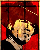 CLINT EASTWOOD-RUSTED METAL