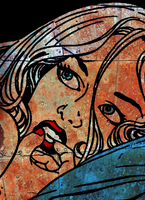 A SHOT IN THE DARK-RUSTED METAL