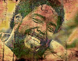 BARRY WHITE-RUSTED METAL