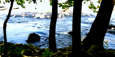 a quiet spot on the James