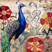 Peacock Décoré I- art licensing