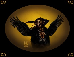 the raven Baldassare Von Hoogshaet