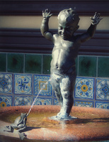 Kansas City Boy and Frog Fountain
