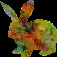 Watercolor Rabbit