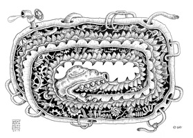 Electric steam ouroboros