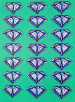 Diamonds (blue)