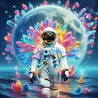 Astronaut Crystal Dream