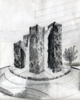 Grant street fountain Pittsburgh PA