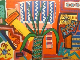 Still Life with Plant