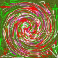 GREEN RED SPIRAL