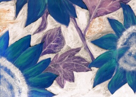 Oil Sunflower 3 surreal digital art