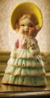 Vintage Salt Shaker Lady