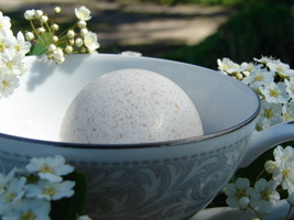 Turkey Egg in Teacup