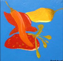 Strawberry and peppers